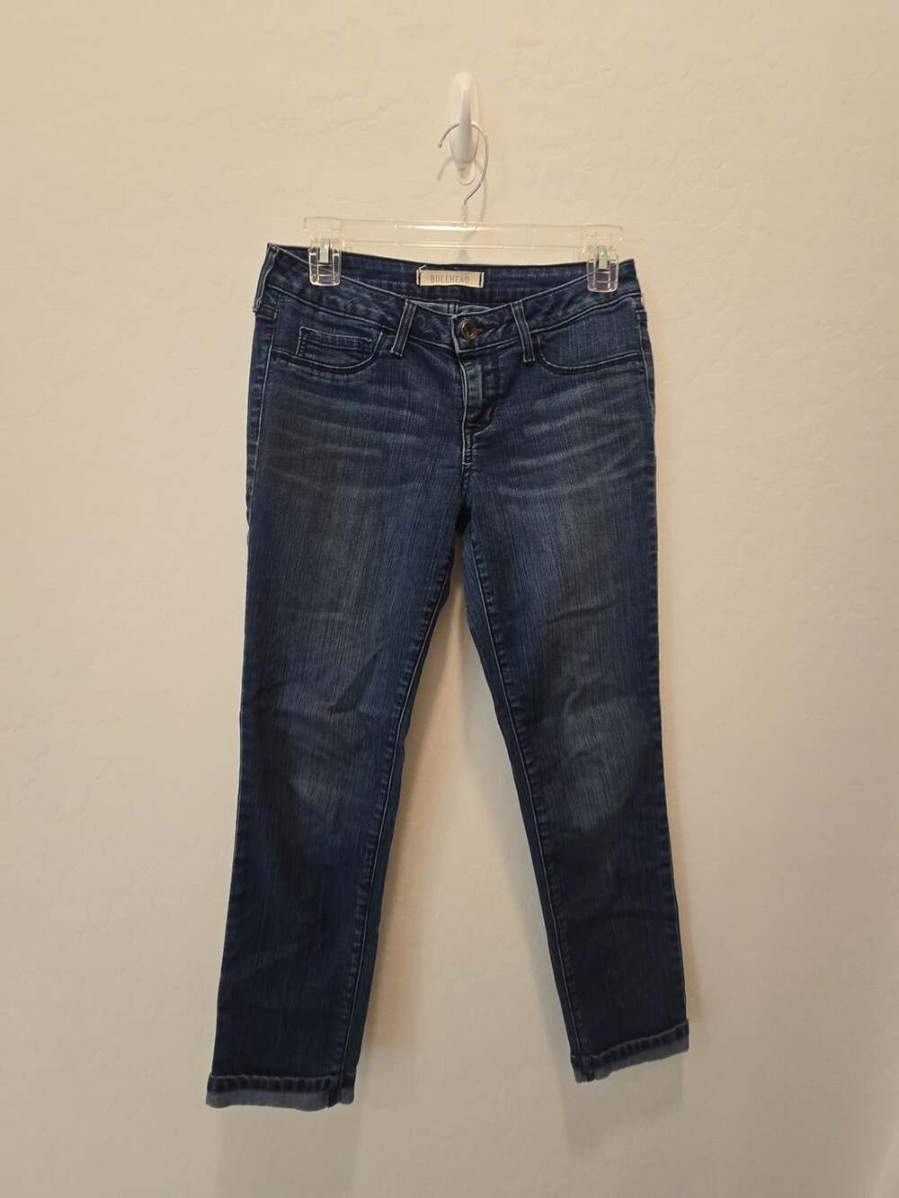 Bullhead Denim Skinny Jeans Size 7 Dark Wash